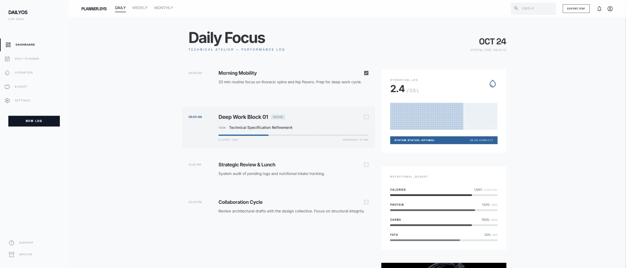 DailyOS: Routine & Wellness Tracker hero